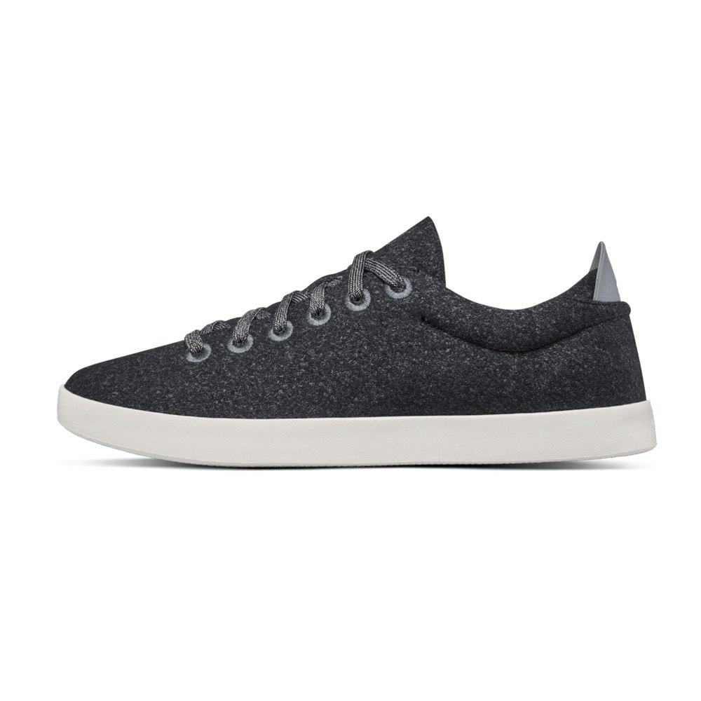 Allbirds Men\'s Wool Pipers - Sneakers Navy - WIT604532